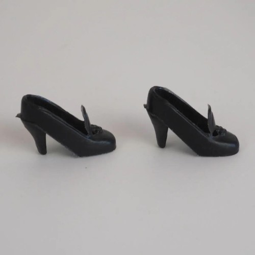 Puppenschuhe schwarz pumps - puppenschuhe,