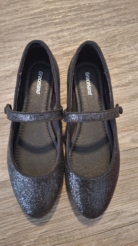 Mädchen schwarze glitzer - schwarze,