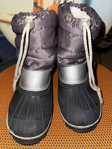 Lila schwarz winterschuhe - ★,