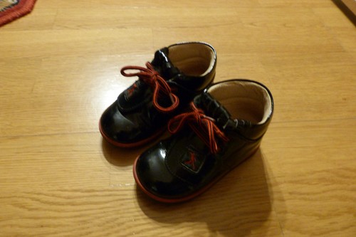 Babyschuhe lackschuhe schwarz - babyschuhe,